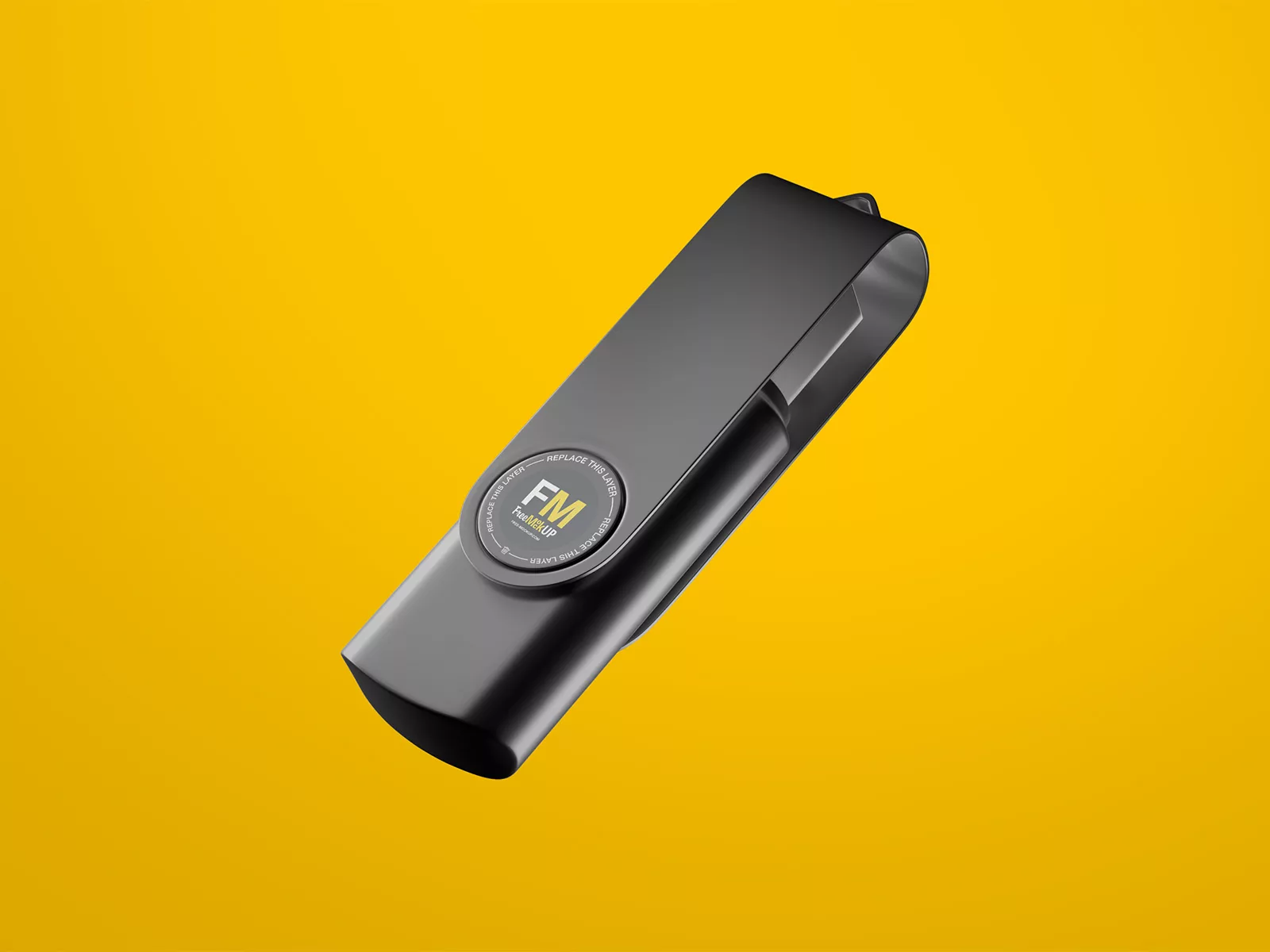 Flash Drive Branding Mock-Up