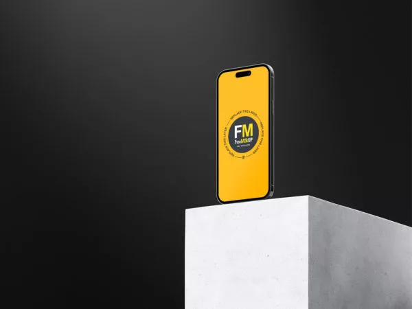 Free iPhone UI/UX Mock-Up Presentation