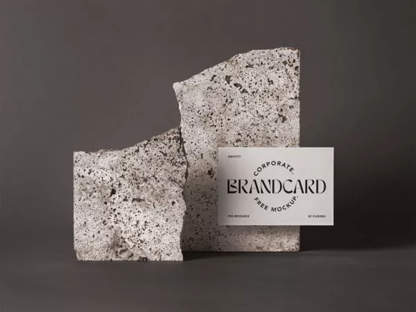 Corporate Branding Card – PSD Mockup
