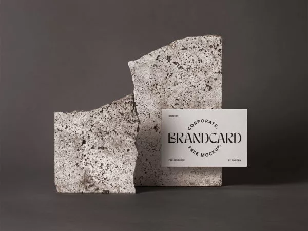 Corporate Branding Card β PSD Mockup