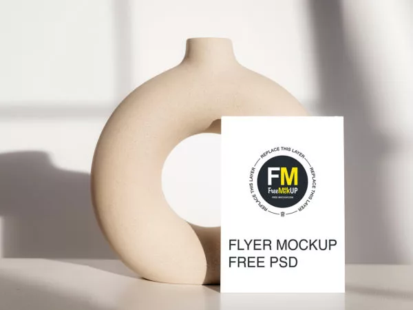 Flyer Mockup PSD