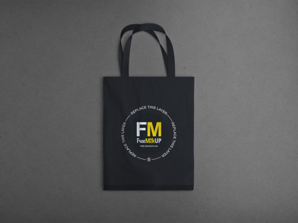 Free Tote Bag Mockup PSD