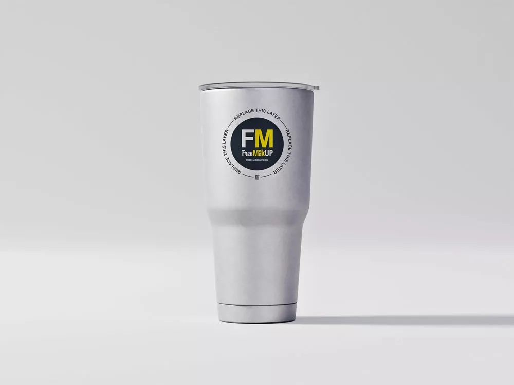 Basic Tumbler – Free PSD Mockup