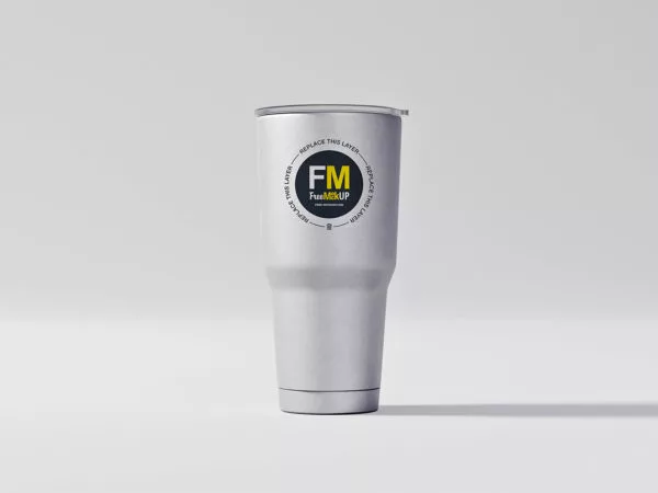 Basic Tumbler – Free PSD Mockup