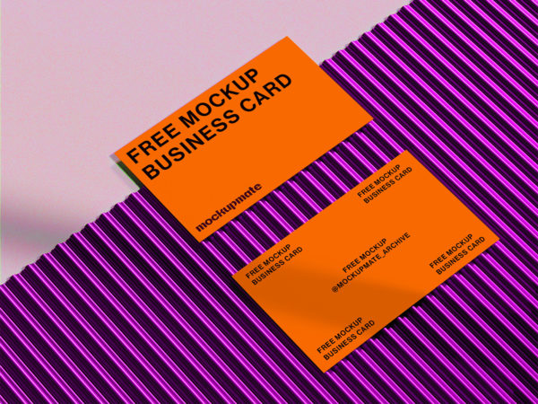 Business Card Free PSD Mockup