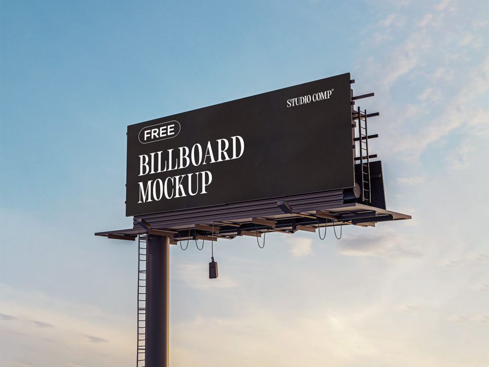 Free Billboard Branding Mockup