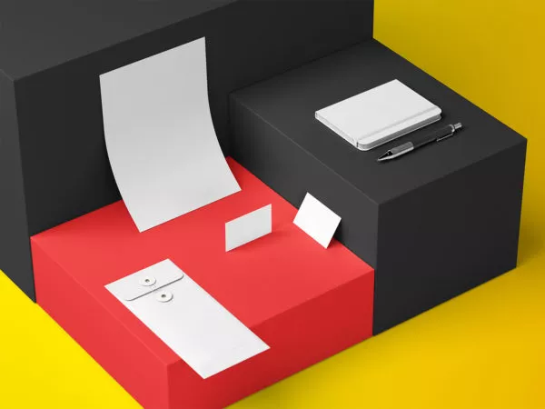 Stationery Mockup PSD Template