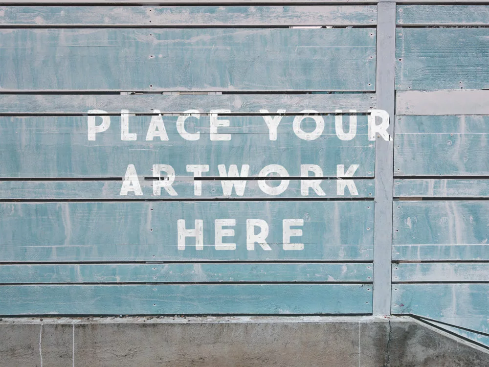 Free Wall Logo Mockup