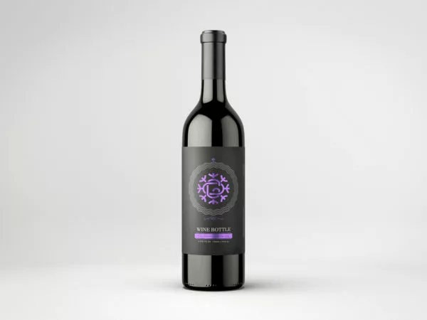 Wine Bottle Mockup
