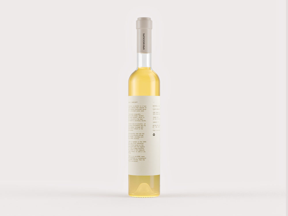 Liquor Bottle Free Mockup