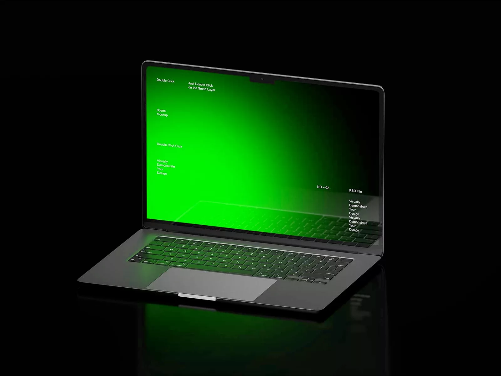 MacBook Air Mockup Free UI PSD – Free Mockup