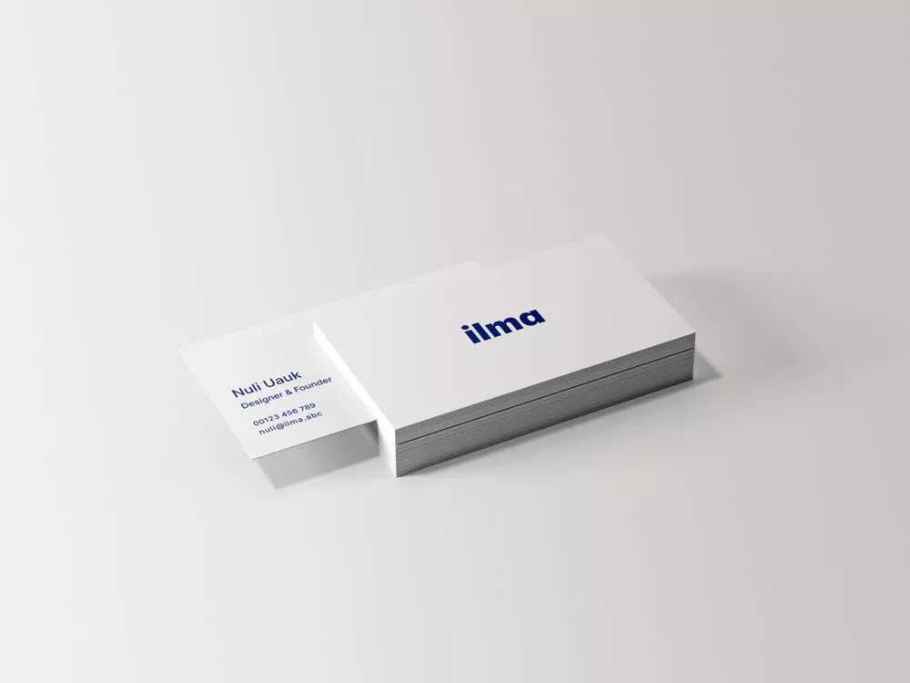 Minimal Business Card Stationery Mockup