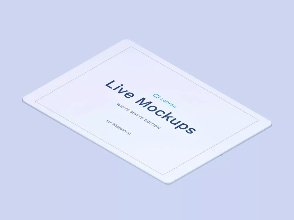 8 White Clay Apple Devices Mockups