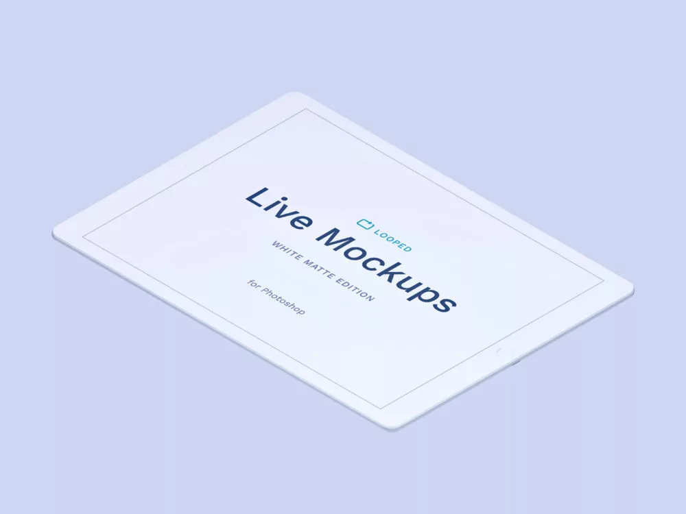 8 White Clay Apple Devices Mockups