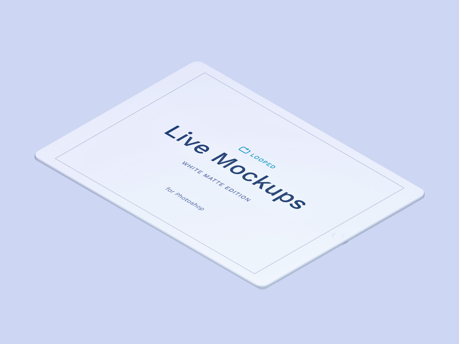 8 White Clay Apple Devices Mockups