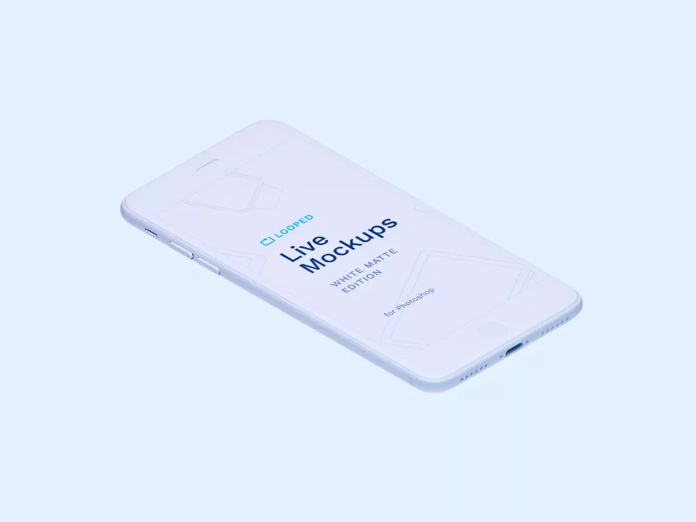 8 White Clay Apple Devices Mockups