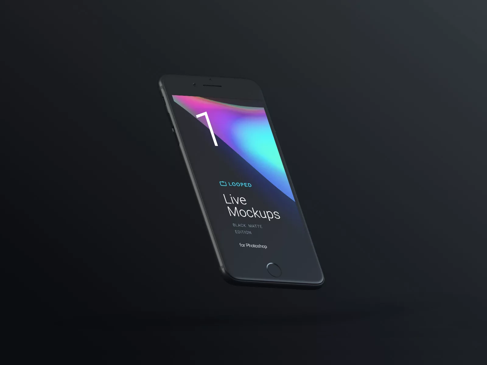 8 Black Clay Apple Devices Free Mockups