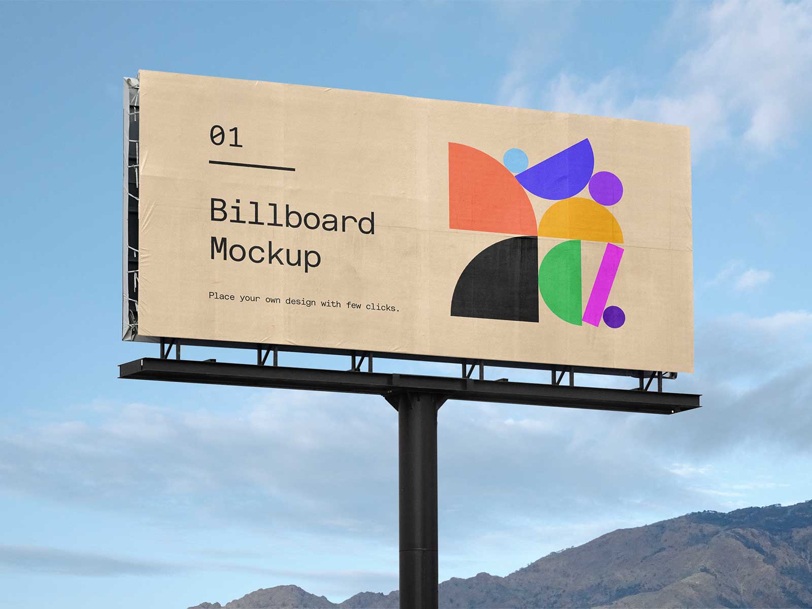 Billboard Poster Street Mockups: Advertise Boldly with Urban Impact