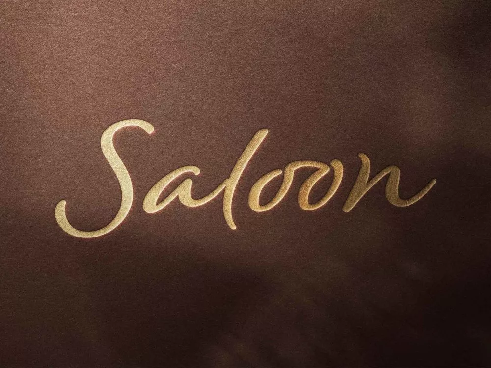 Foil Press Logo Mockup: Emboss Your Brand with Luxurious Metallic Elegance