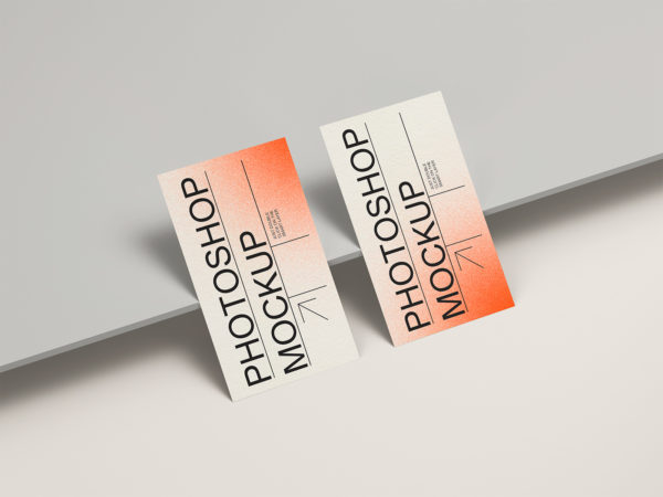 Free Business Cards Stationery Mockup