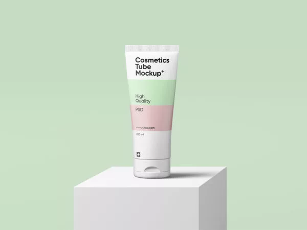 Cosmetics Tube Mockup