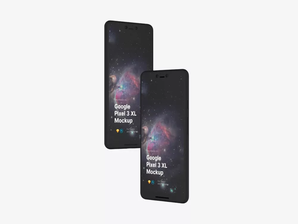 Free Google Pixel Android Smartphone Mockup