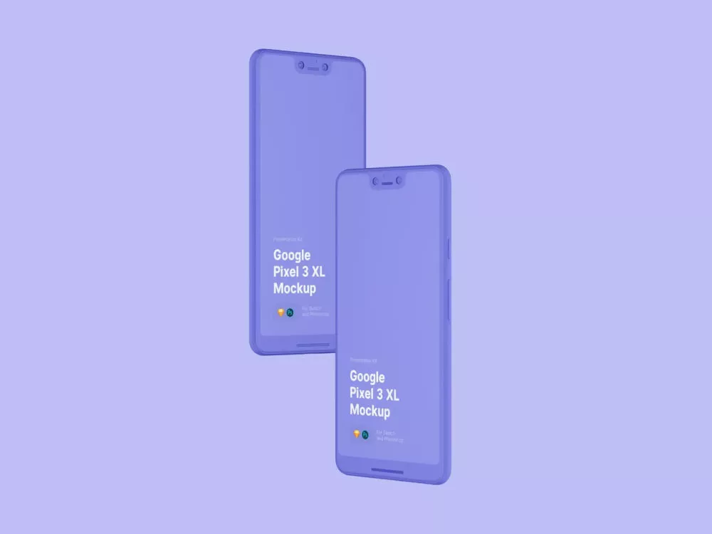 Free Google Pixel Android Smartphone Mockup