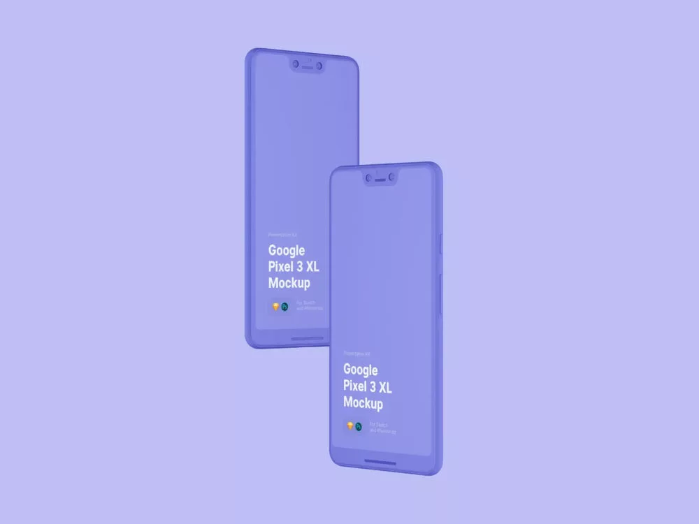 Free Google Pixel Android Smartphone Mockup
