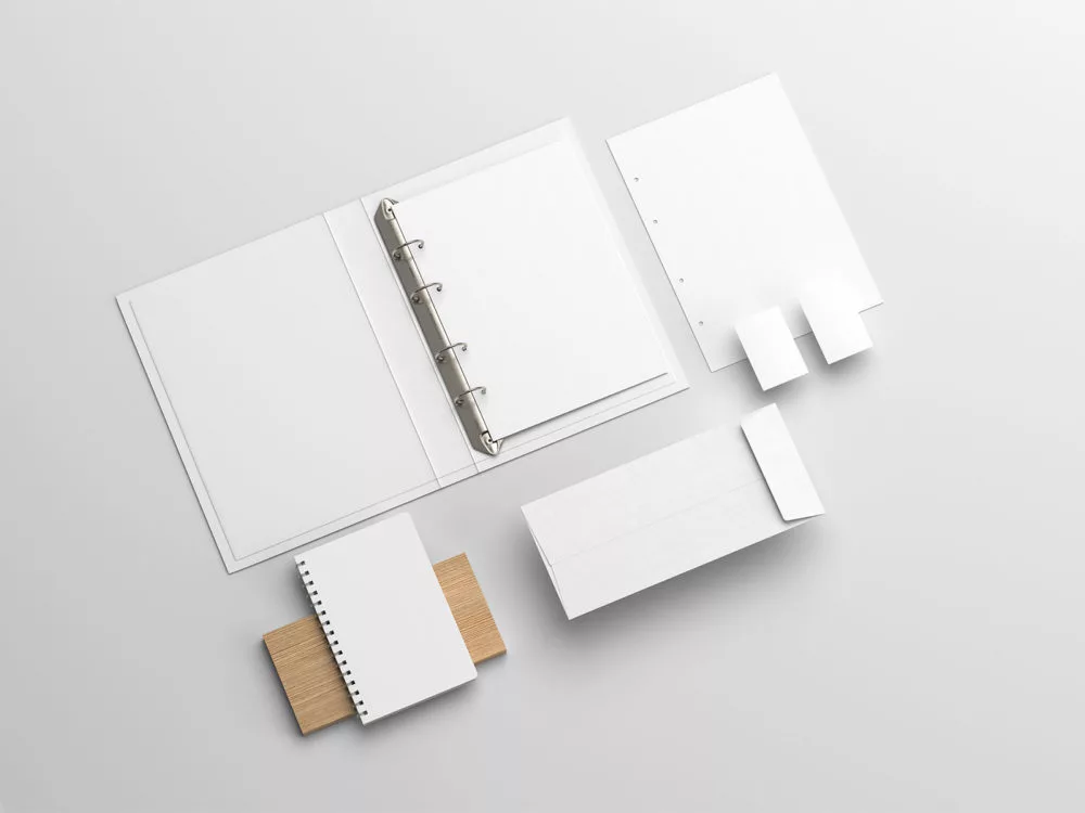 Free Identity Branding Stationery Mockup