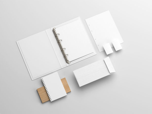 Free Identity Branding Stationery Mockup