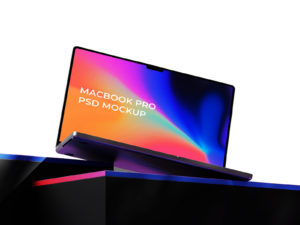 MacBook Pro UI Mockup