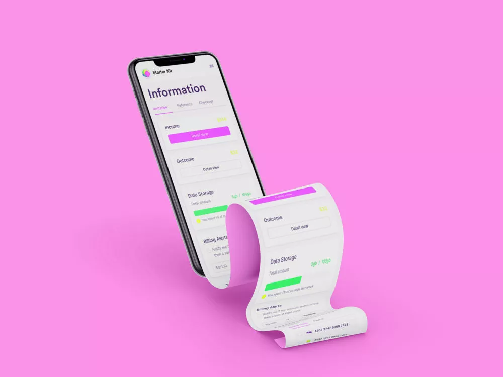 Free iPhone XS Longscroll Design Mockup