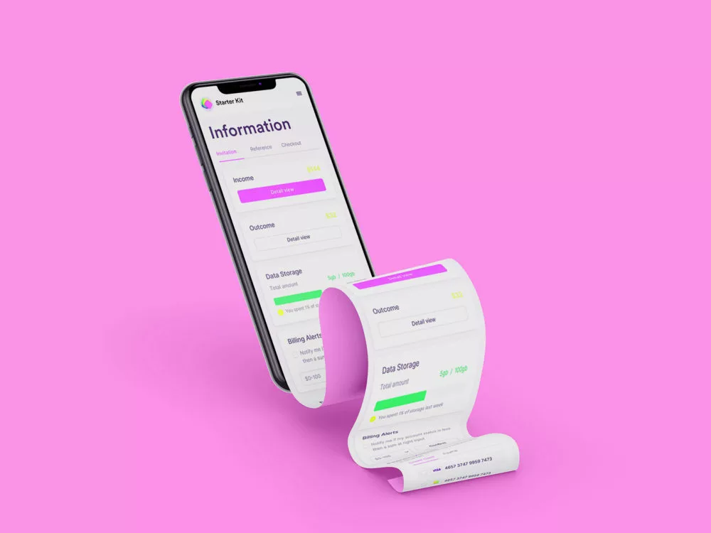 Free iPhone XS Longscroll Design Mockup