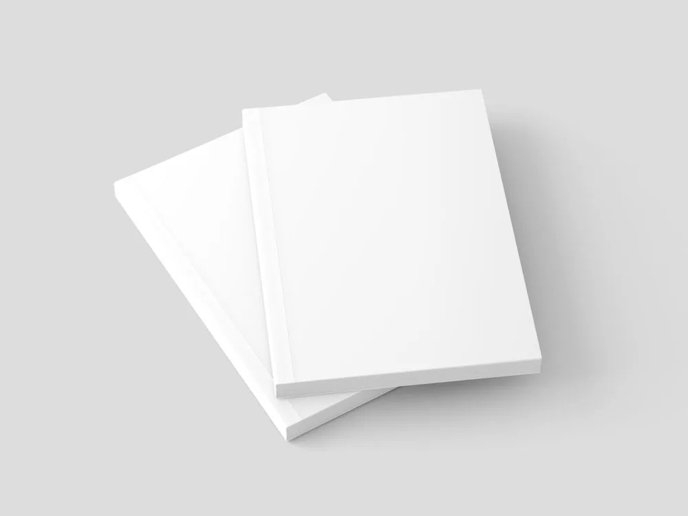 Free Softcover Book Mockup Set
