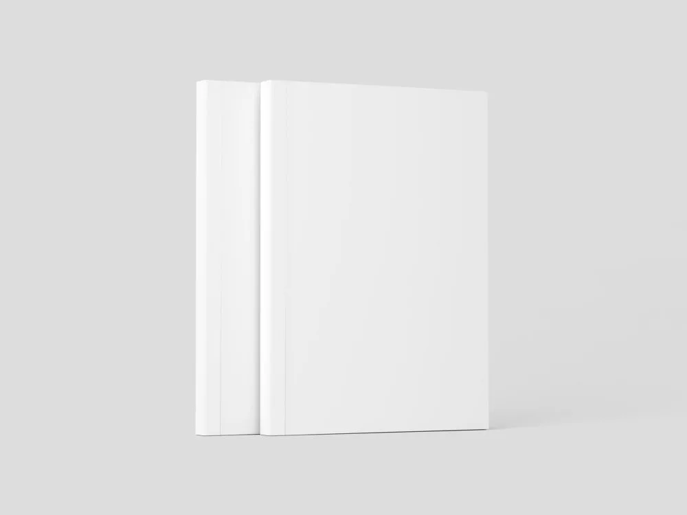 Free Softcover Book Mockup Set