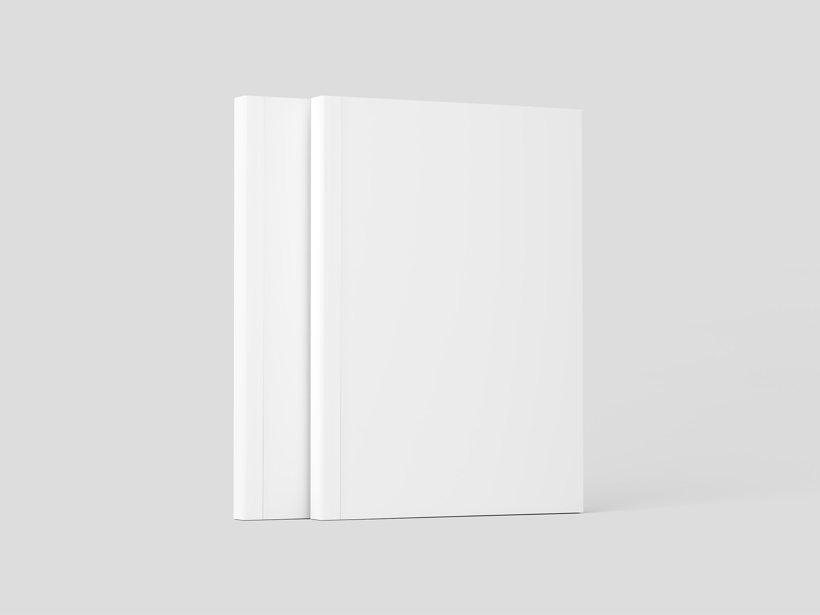 Free Softcover Book Mockup Set