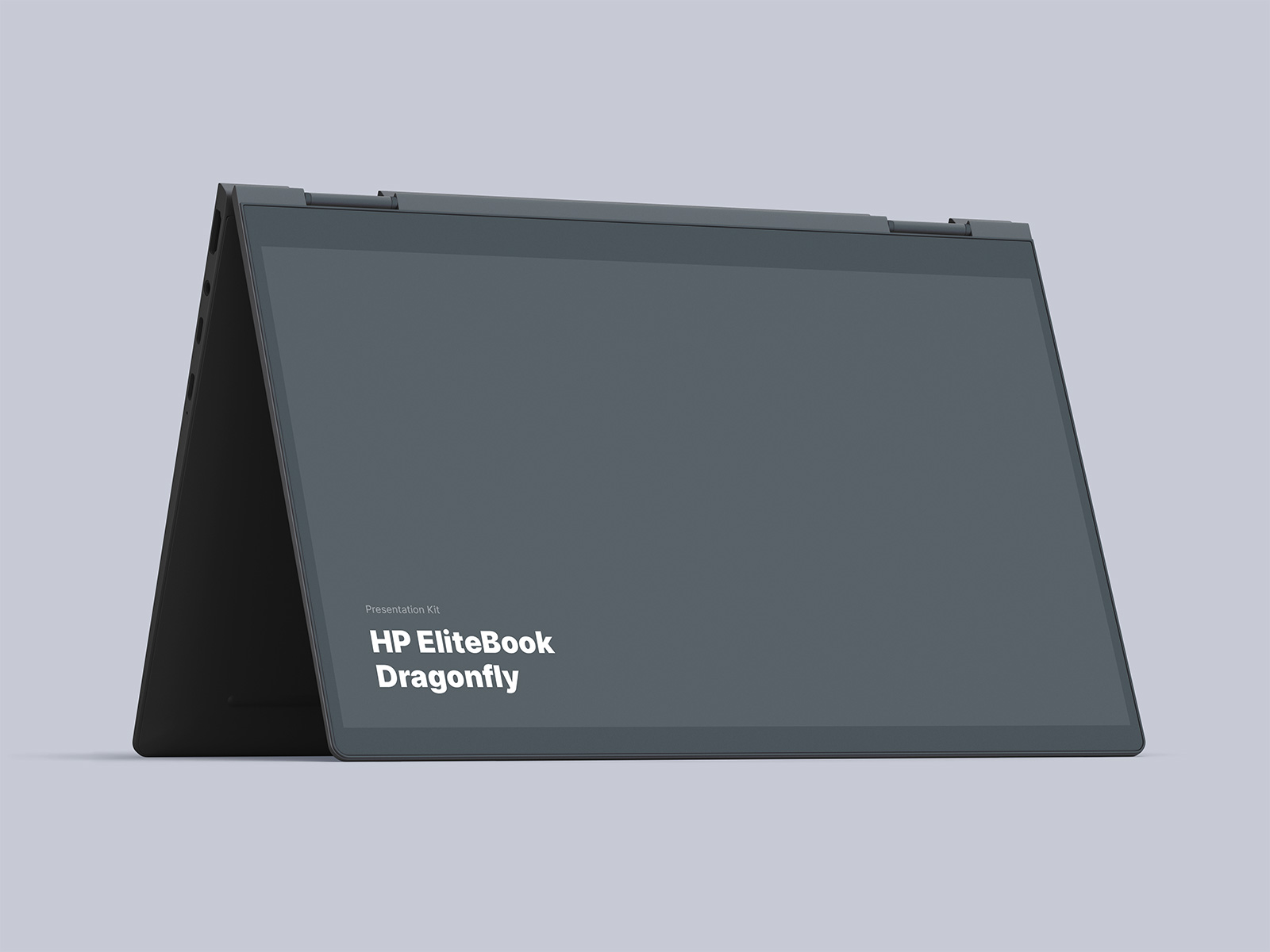 HP Elite Dragonfly Laptop Mockup