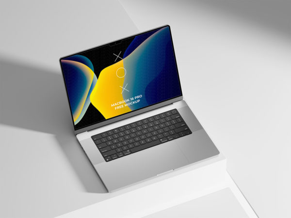 MacBook Pro 16-inch Free Mockup