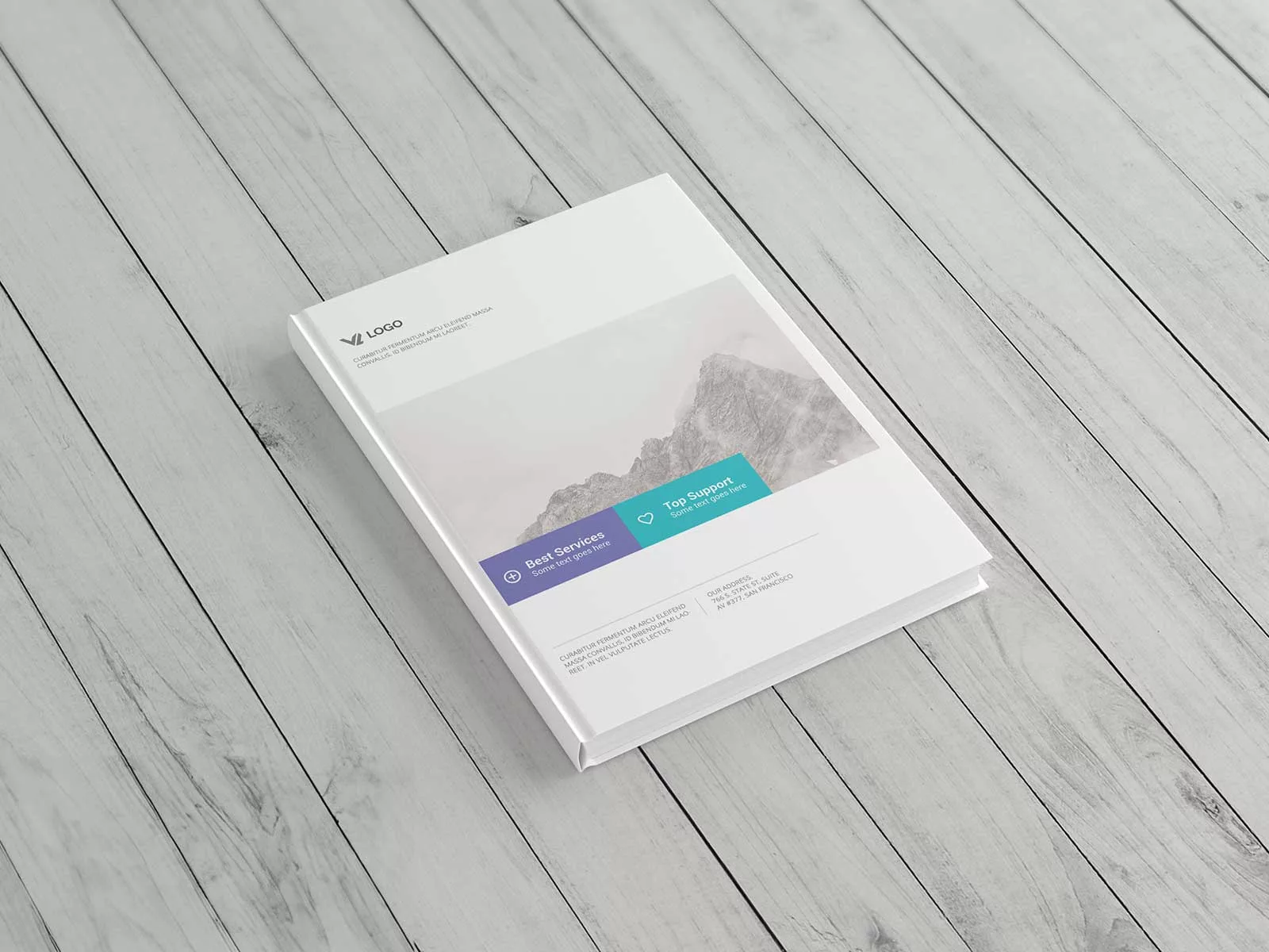 Portrait Hardcover Book Mockup Showcase Your Literary Masterpiece with