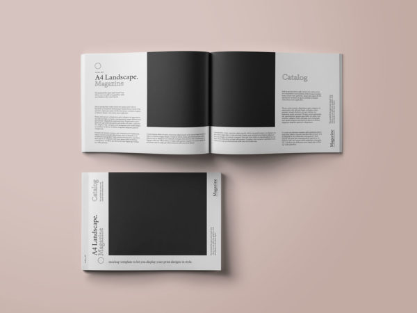 Softcover Book Mockup