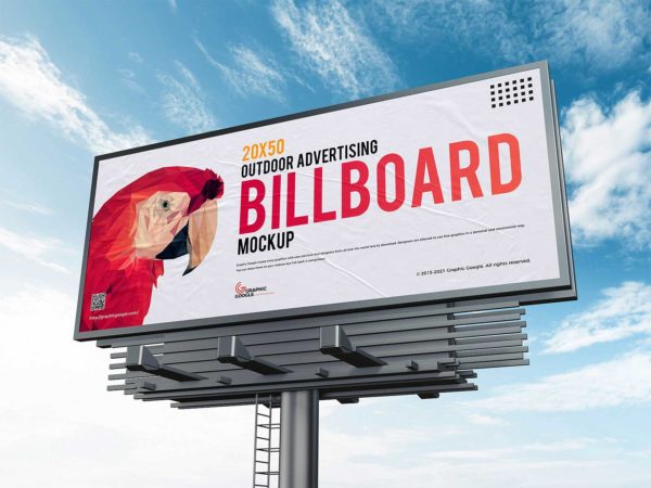 Advertising Billboard Free Mockup