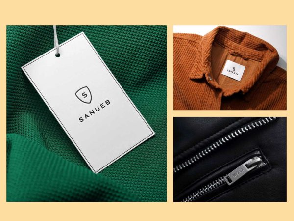 Apparel Tag Label Logo Mockups