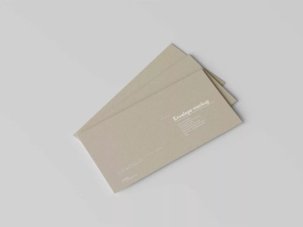 Corporate Envelope Mockups: Elevate Your Business Stationery