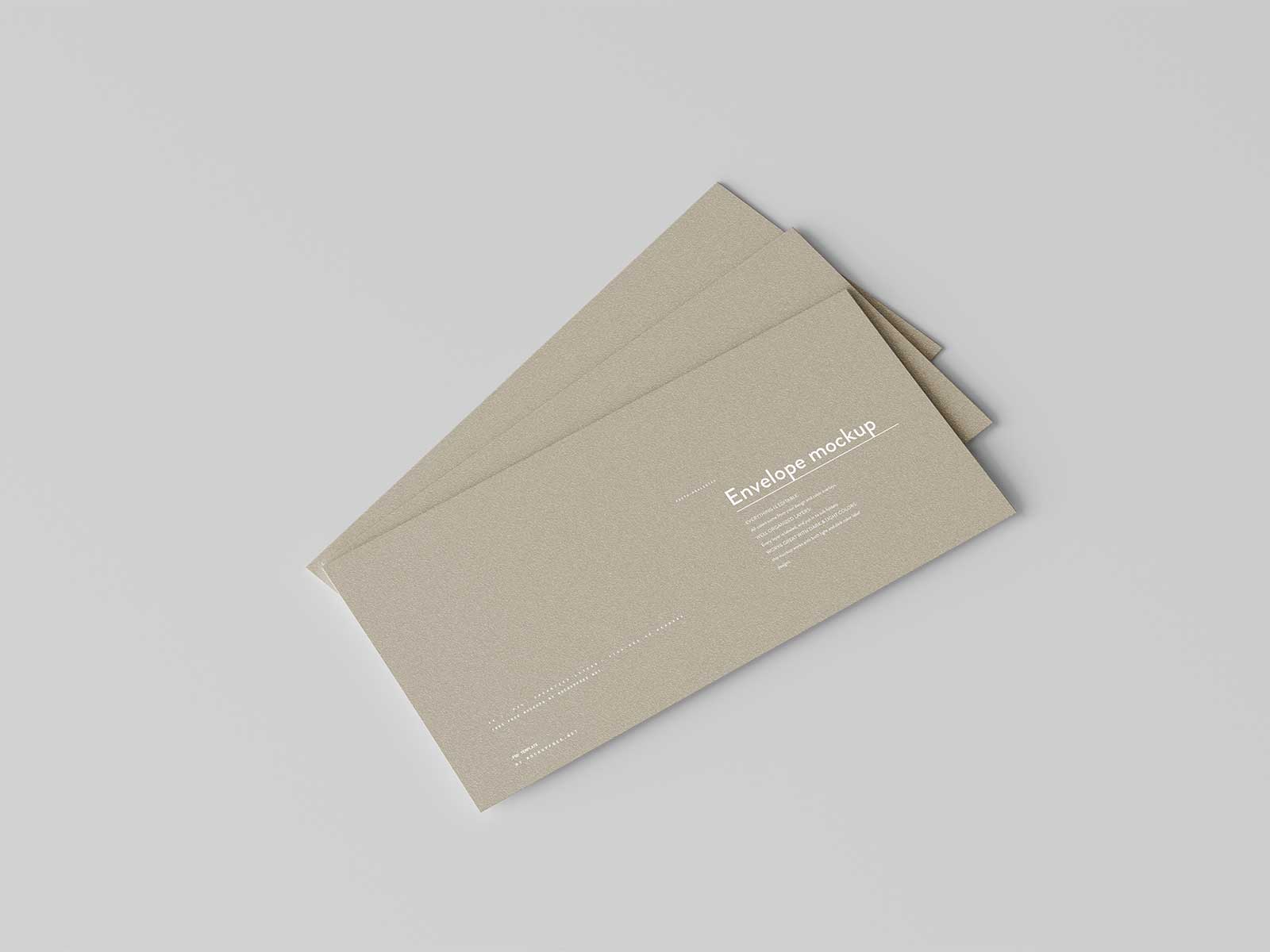 Corporate Envelope Mockups: Elevate Your Business Stationery