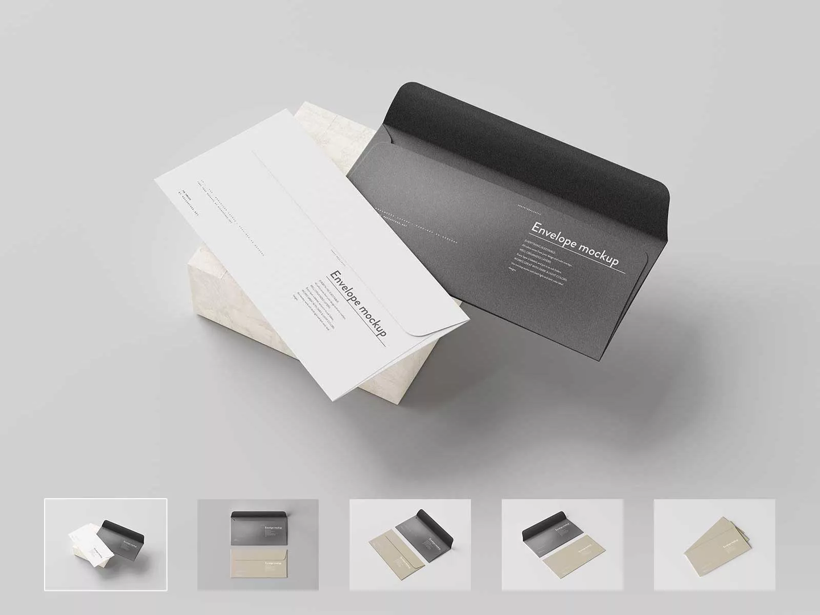 Envelope mockup free