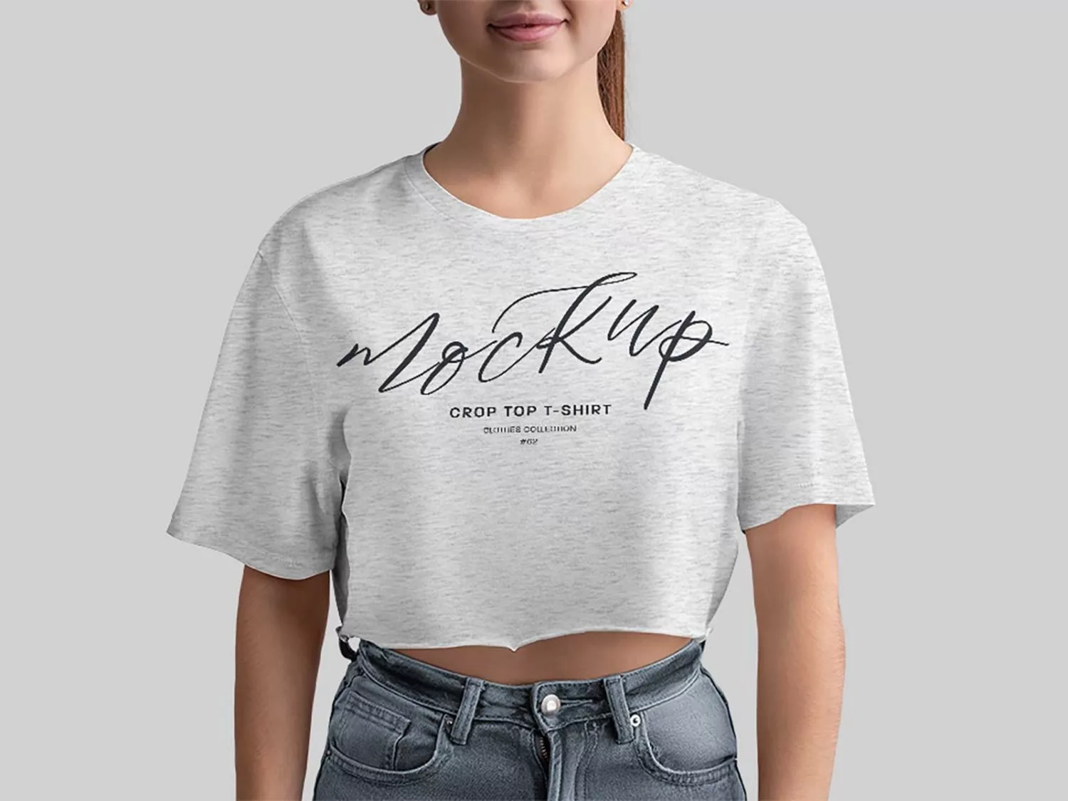 Crop-Top-Woman-T-Shirt-Mockup-01 – Free Mockup