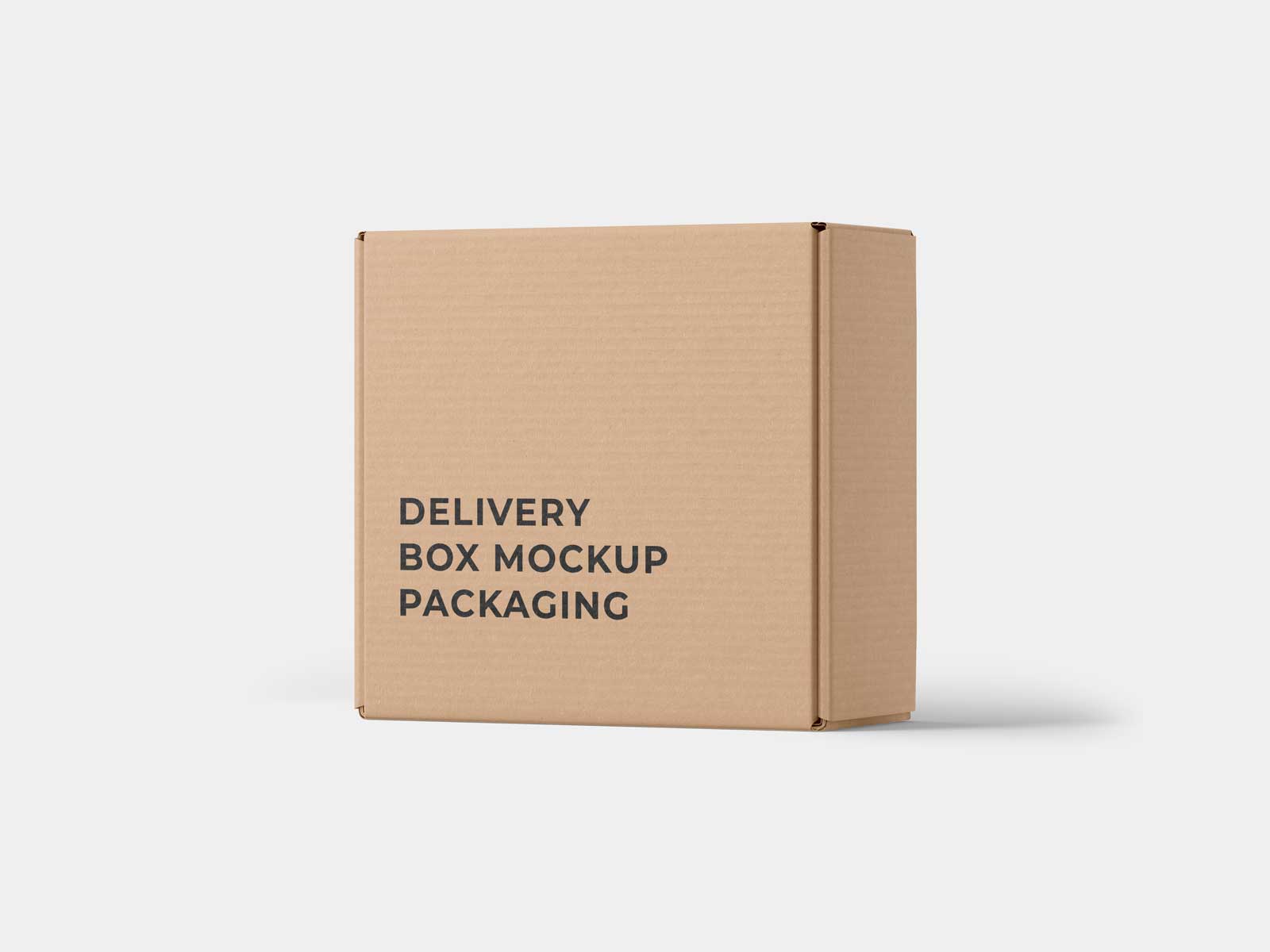 Delivery Box Mockup Packaging: Impress with Seamless Brand Presentation