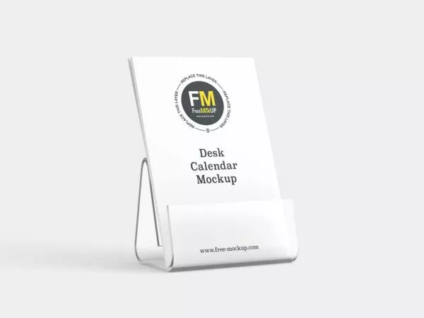 Desk Calendar Mockup: Timeless Elegance for Your Brand