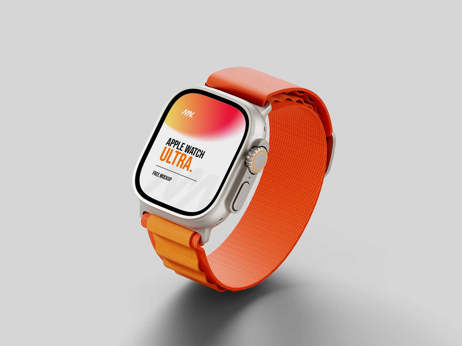 Free Apple Watch Ultra Mockup: Redefining Wearable Elegance!