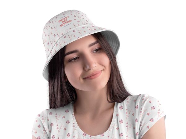 Free Bucket Hat Mockup